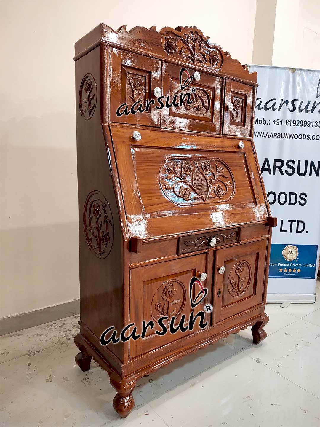 Compact Study Table / Laptop Desk / Bar Unit view 4