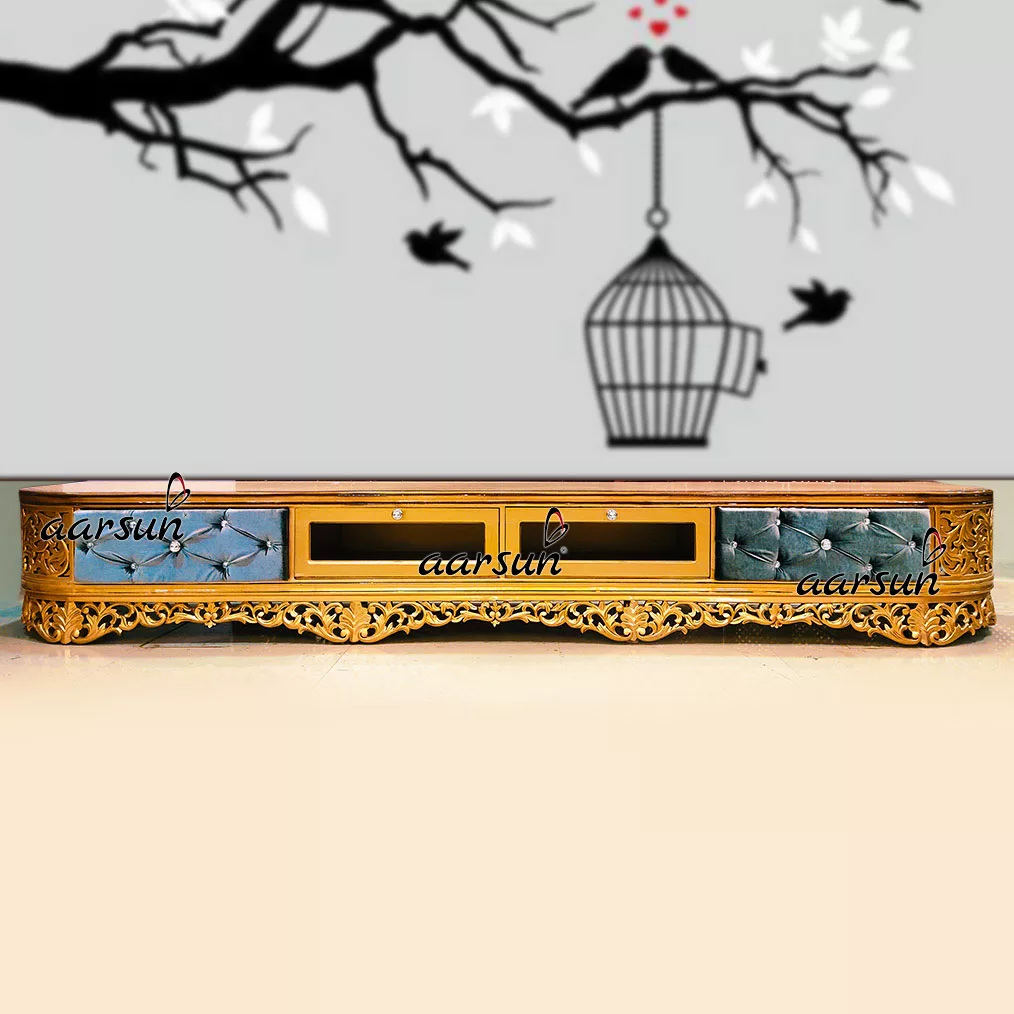 Handcrafted Custom Made Console TV Unit