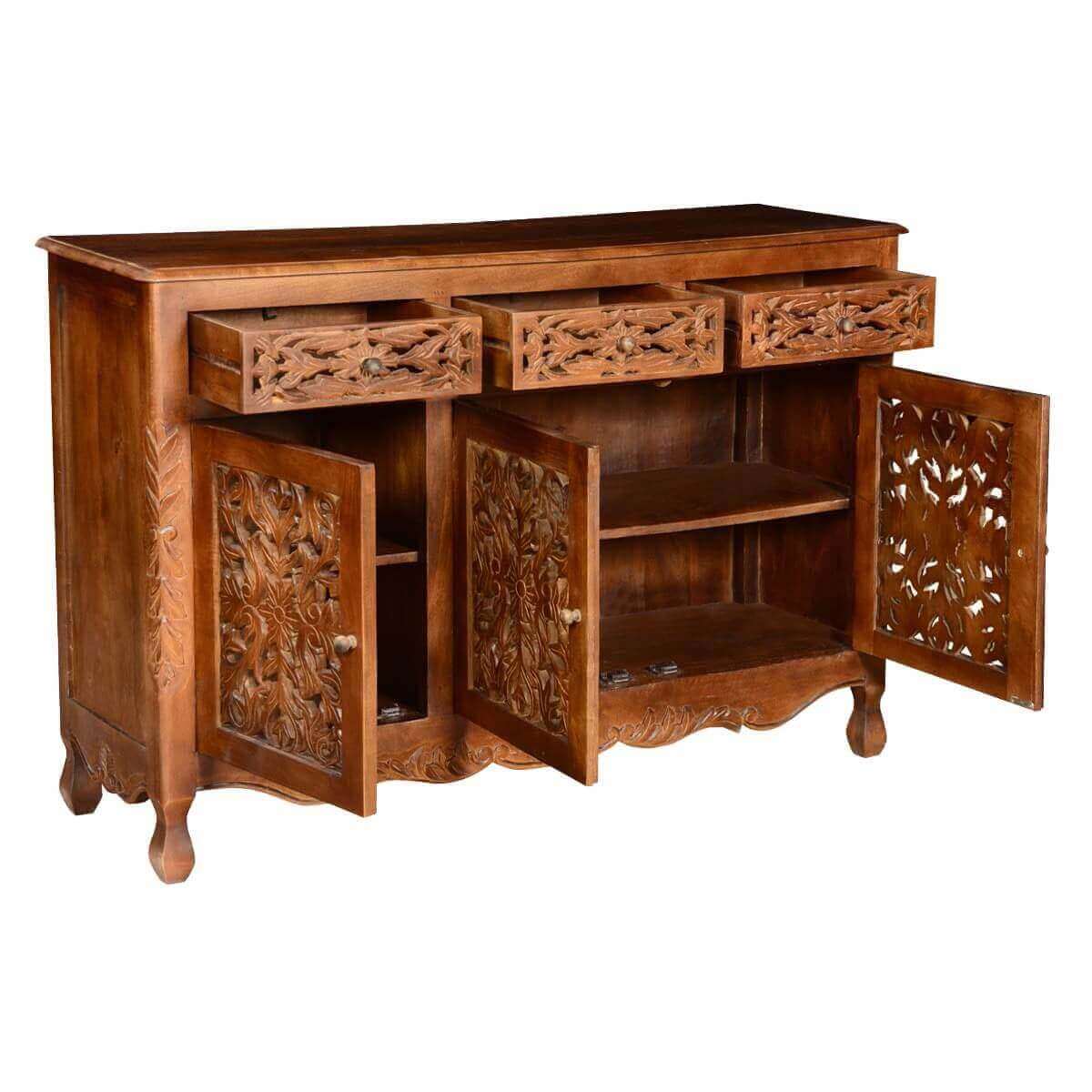 Handcrafted Storage Cabinet / Side Table view 3
