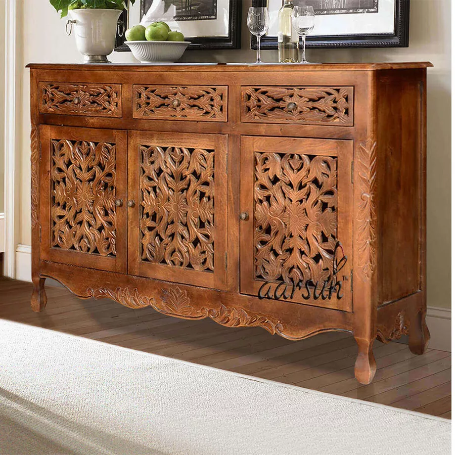 Handcrafted Storage Cabinet / Side Table