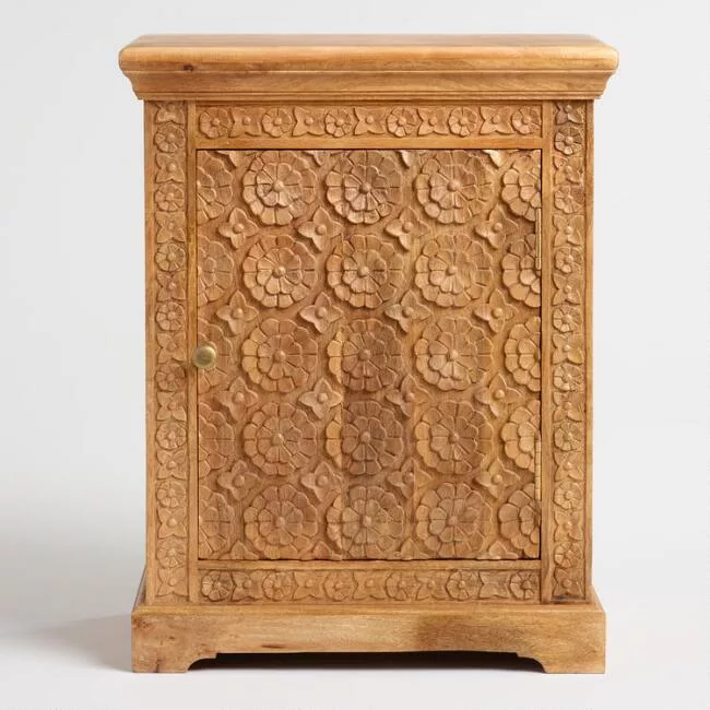 Handcrafted Wooden Cabinet view 3