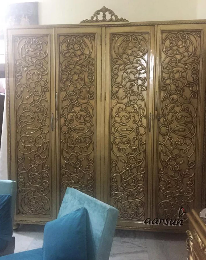 Handcrafted Wooden Cupboard view 3