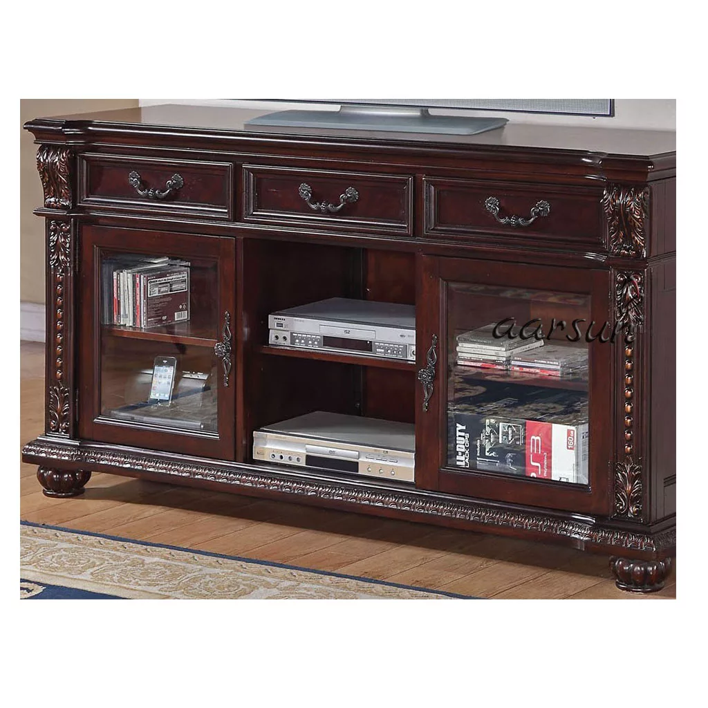 Handmade Wooden TV Unit / Cabinet