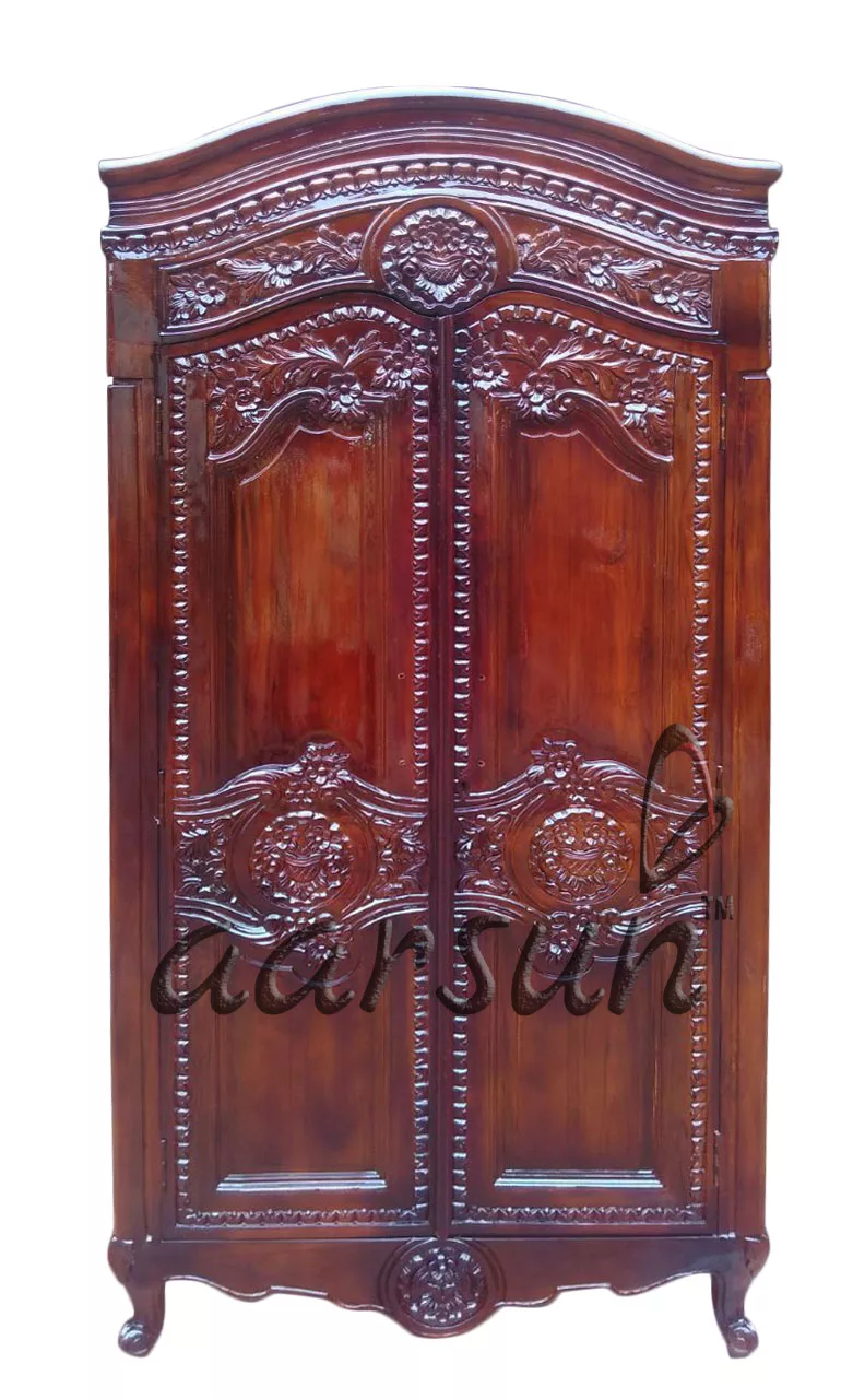 Handmade Wooden Wardrobe / Almirah view 3