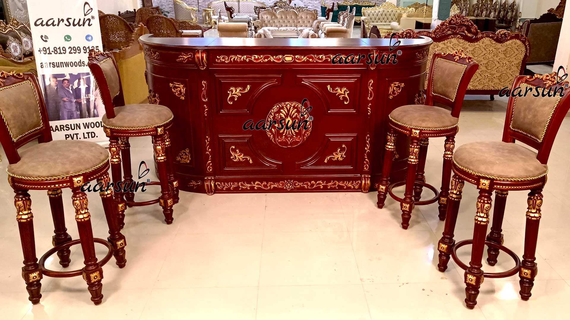 Latest Style Bar Cabinet view 8