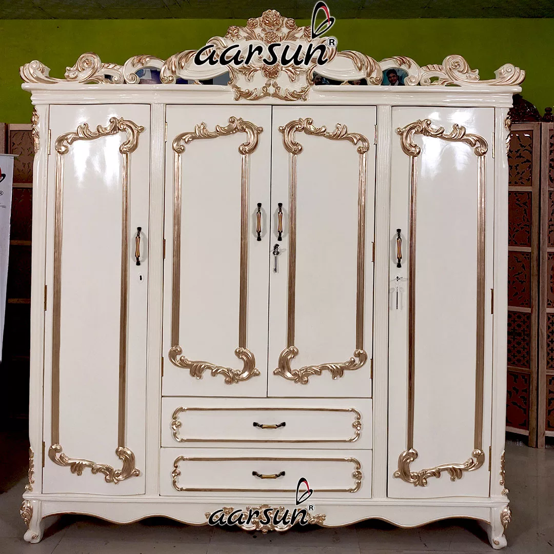 Royal Wooden Wardrobe view 5