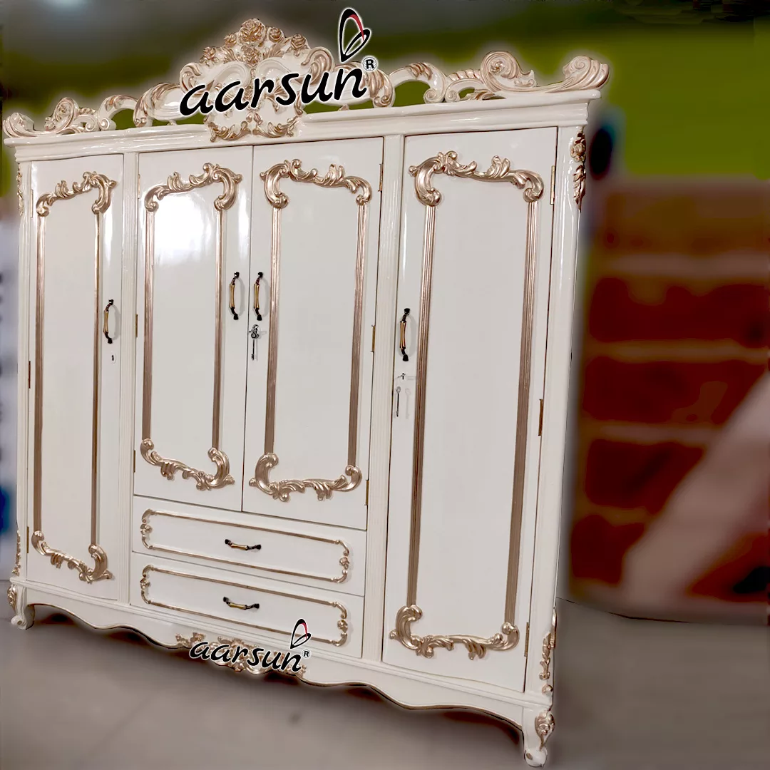 Royal Wooden Wardrobe view 6