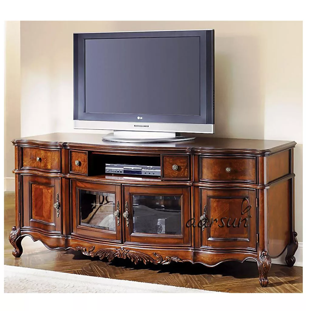 Wooden Handcrafted TV Unit / Cabinet