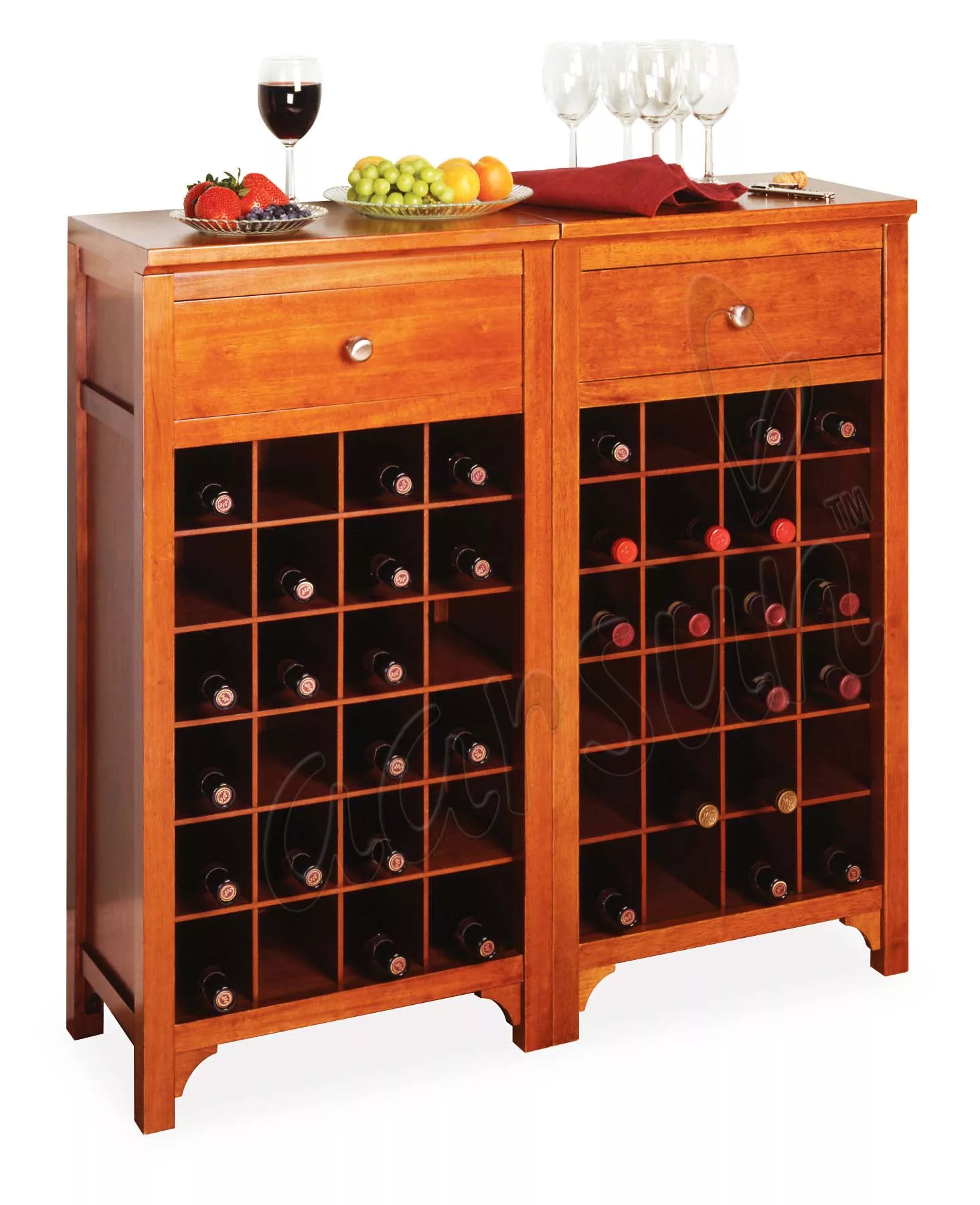 Wooden Wine Cabinet